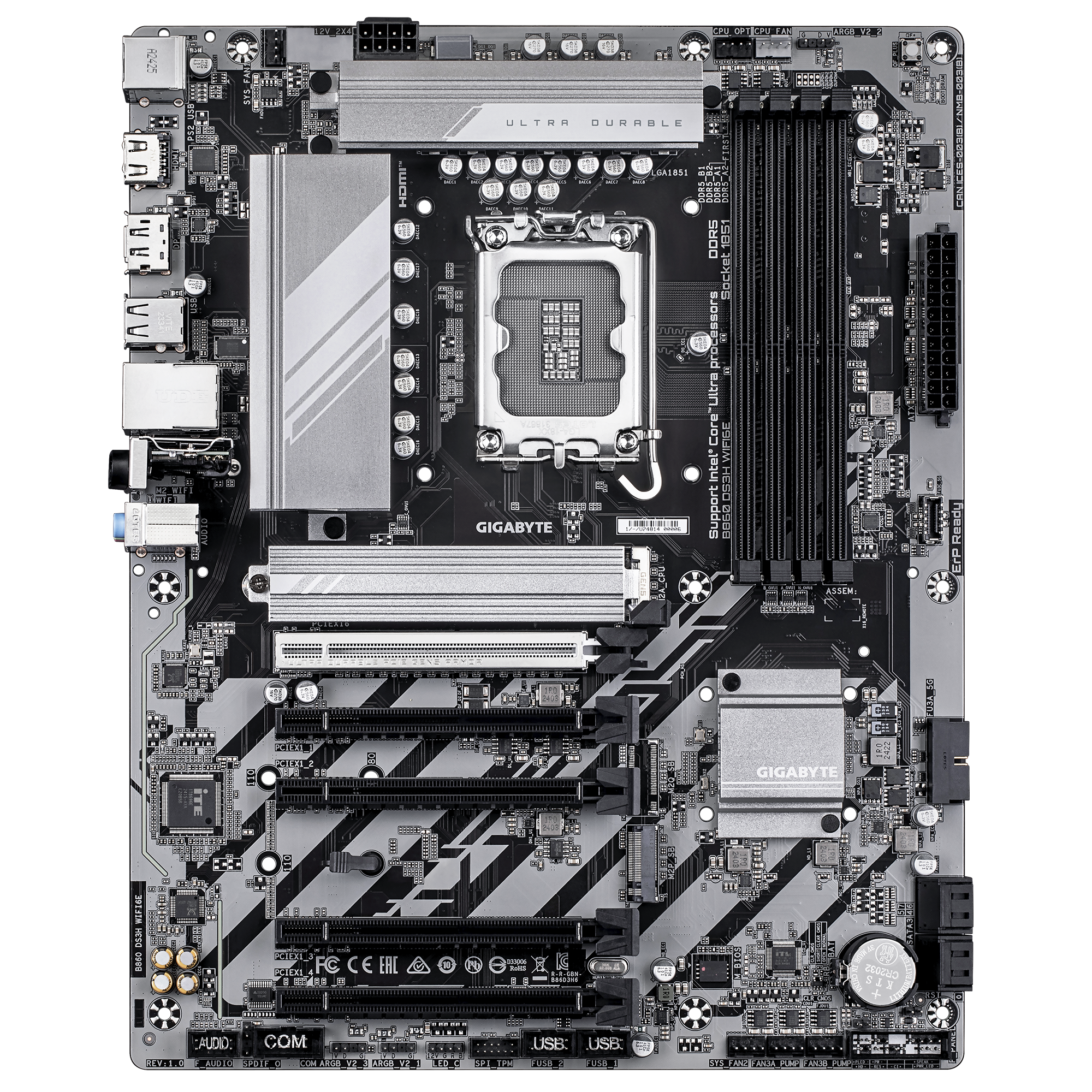 MOTHERBOARDS B860 DS3H WIFI6E MOTHERBOARDS B860 DS3H WIFI6E
